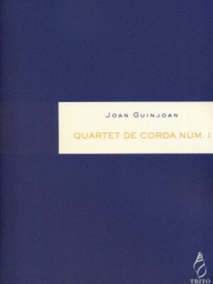 cover image of Quartet de corda número 1